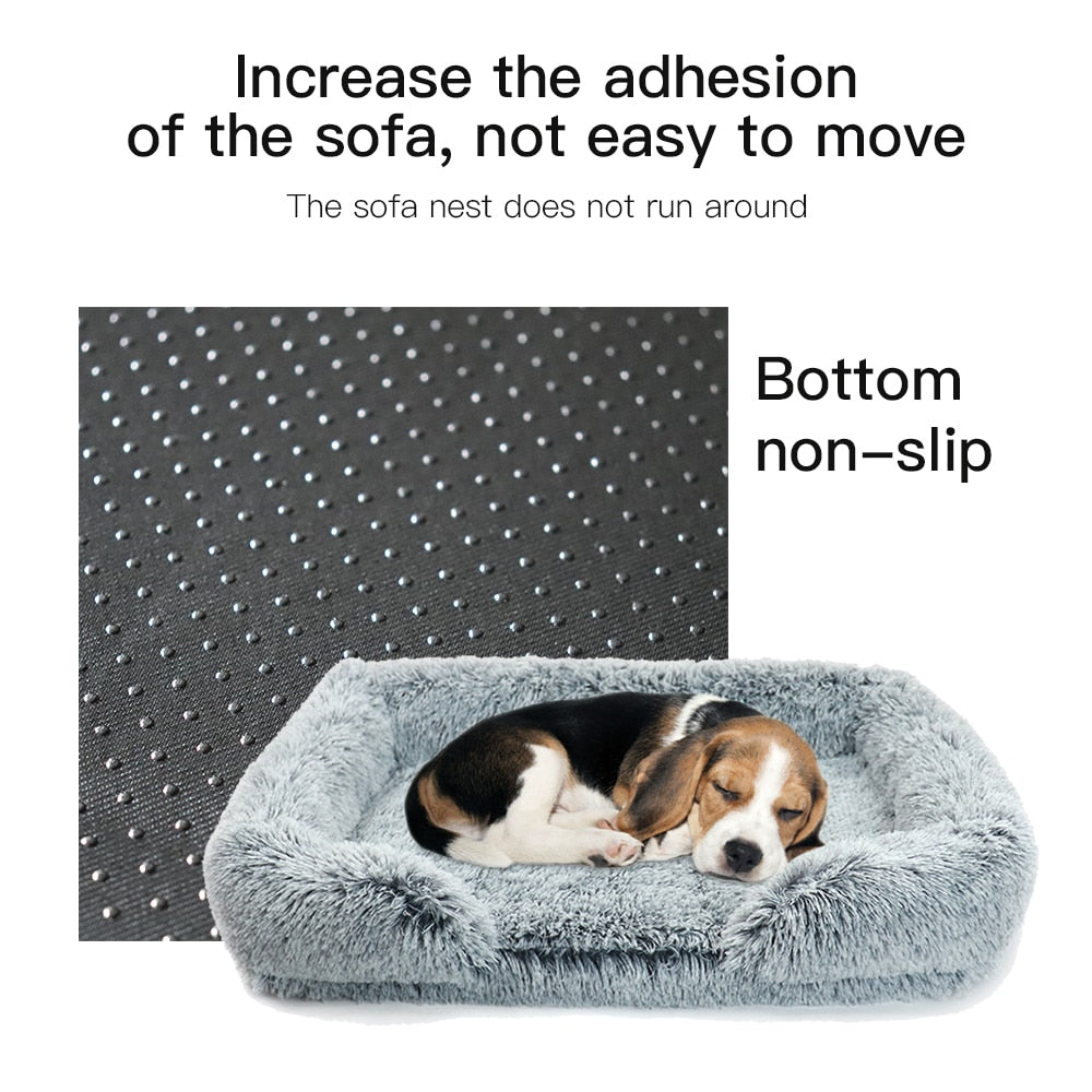 Super Large Soft Plush Dog Bed