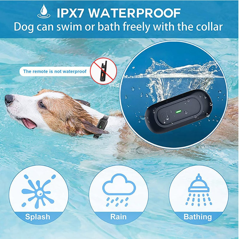 1600ft Ultrasonic Dog Training Shock Collar