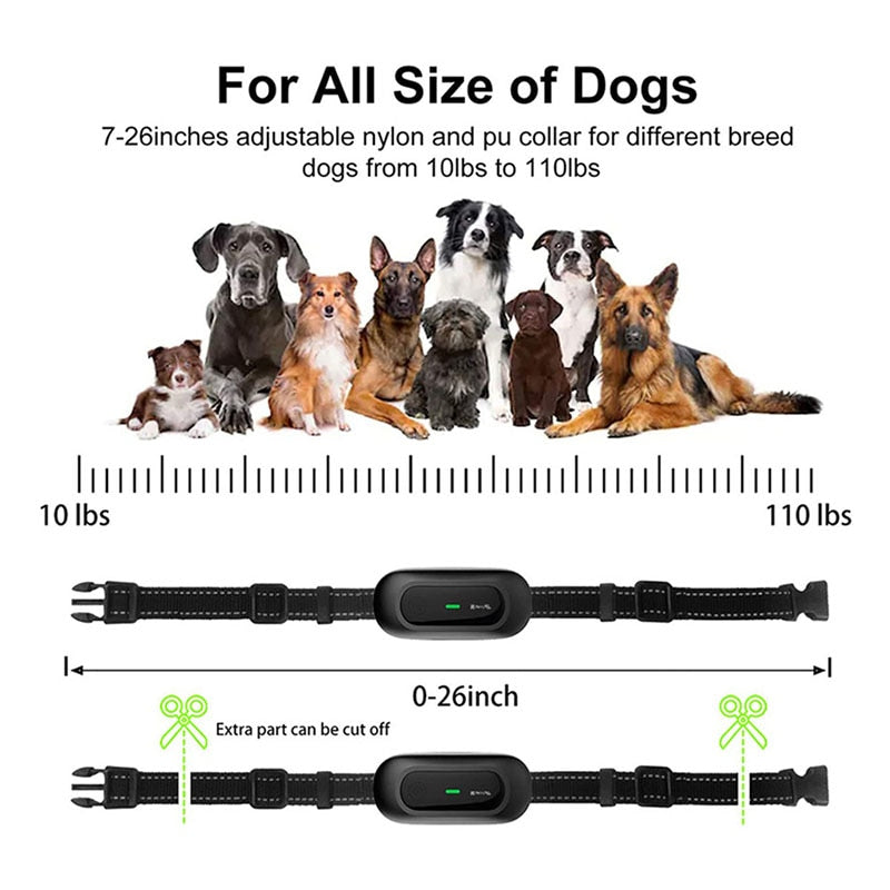 1600ft Ultrasonic Dog Training Shock Collar