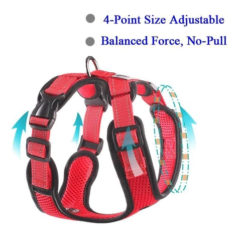 No Pull Mesh Dog Harness