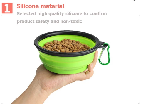 Outdoor Silicone Bowl