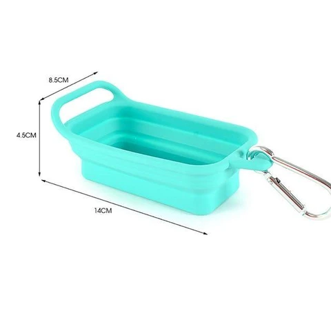 Outdoor Silicone Dog Bowl