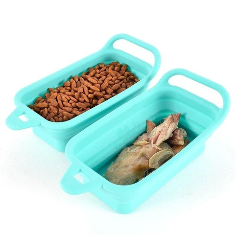 Outdoor Silicone Dog Bowl