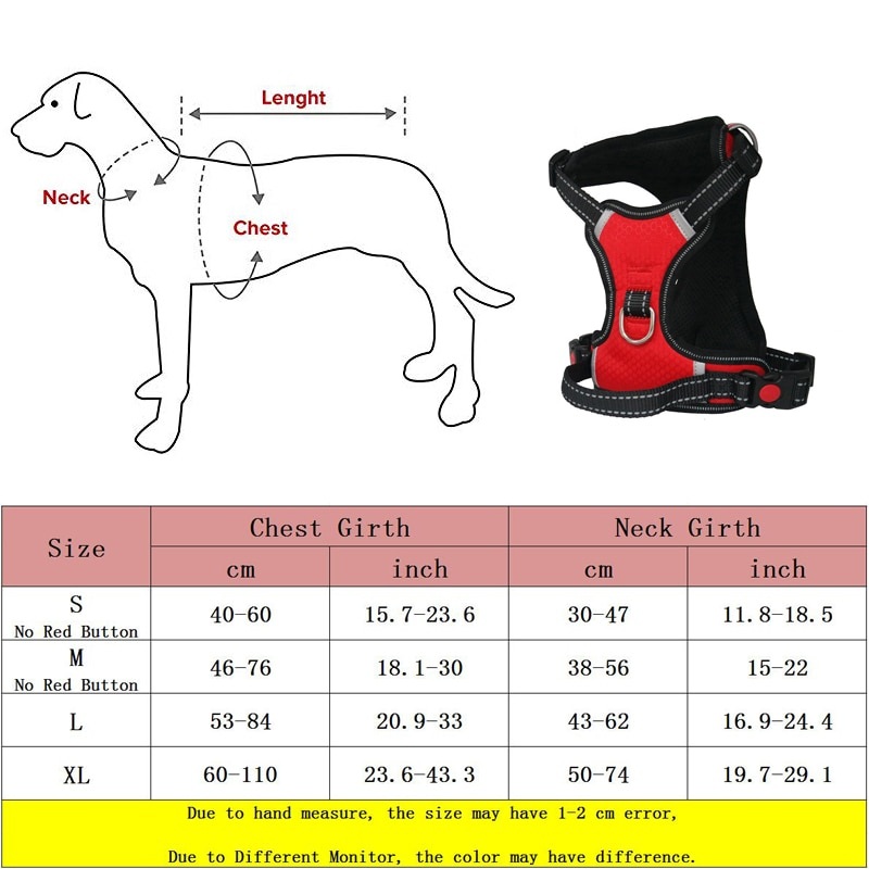 Reflective Big Dog No Pull Harness