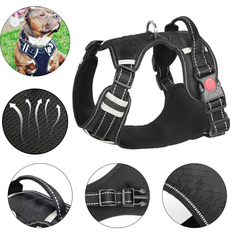 Reflective Big Dog No Pull Harness