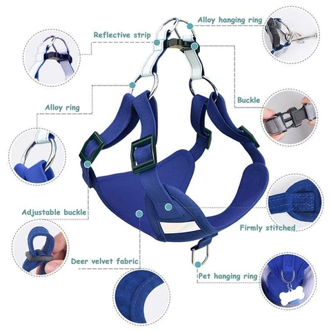 Reflective Dog Harness Vest