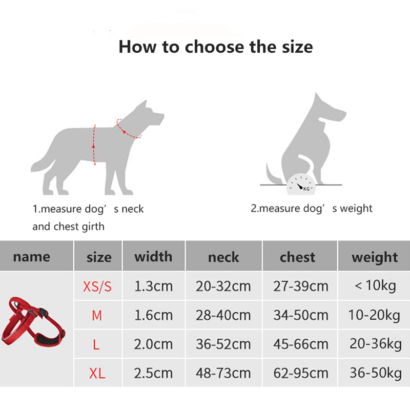 Night Reflective No Pull Dog Harness