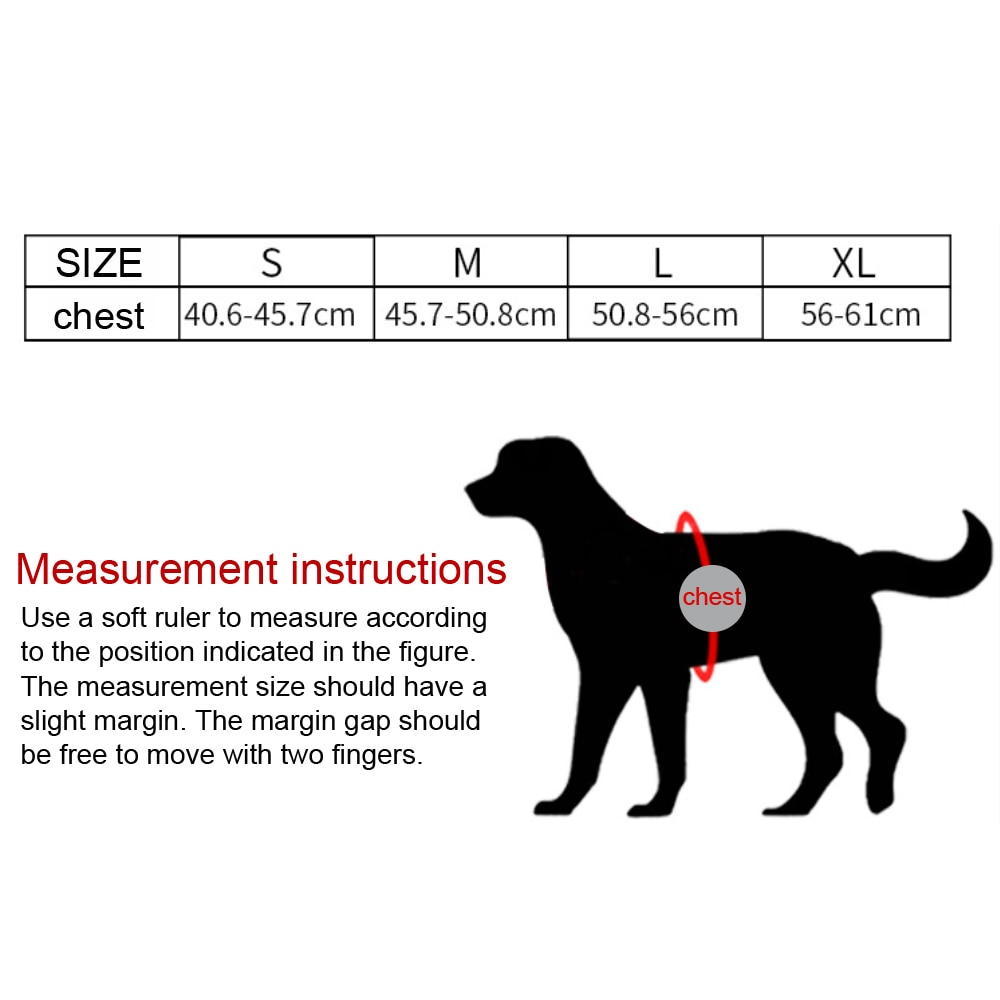 Reflective Nylon Dog Harness