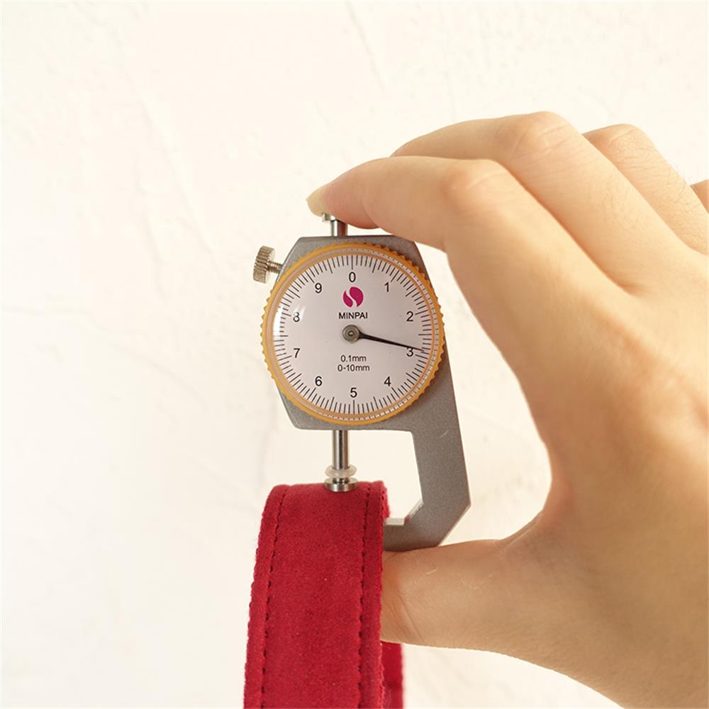 SOFT RED Suede Fabric Dog Collar