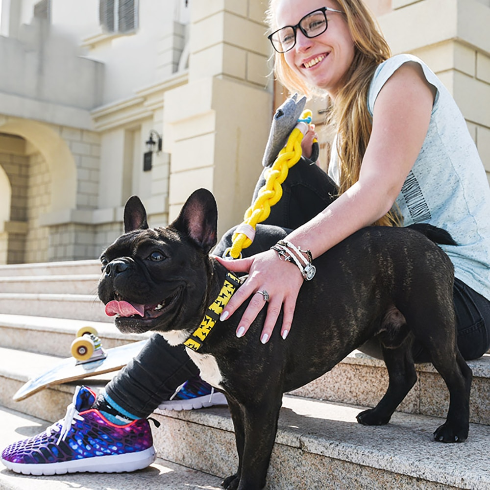 Trendy Cotton Dog Rope Lead