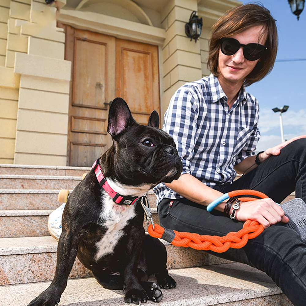 Trendy Cotton Dog Rope Lead