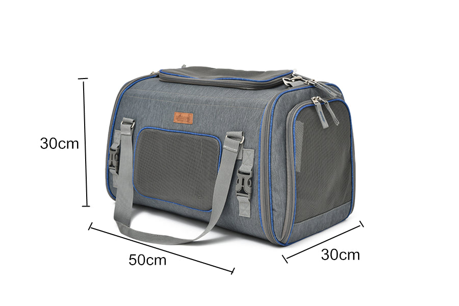 Soft Sided Foldable Dog Travel Bag
