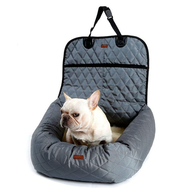 Luxury Dog Travel Car Seat Bed