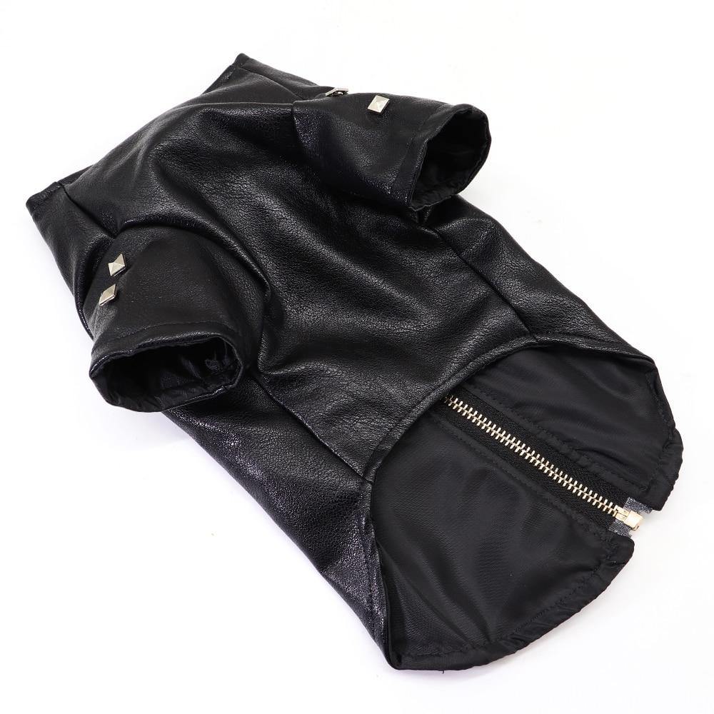 Cool Leather Dog Warm Jacket - Bark ‘n’ Paws