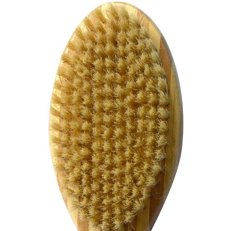 Professional Double Sided Pin Bristle Bamboo Dog Brush