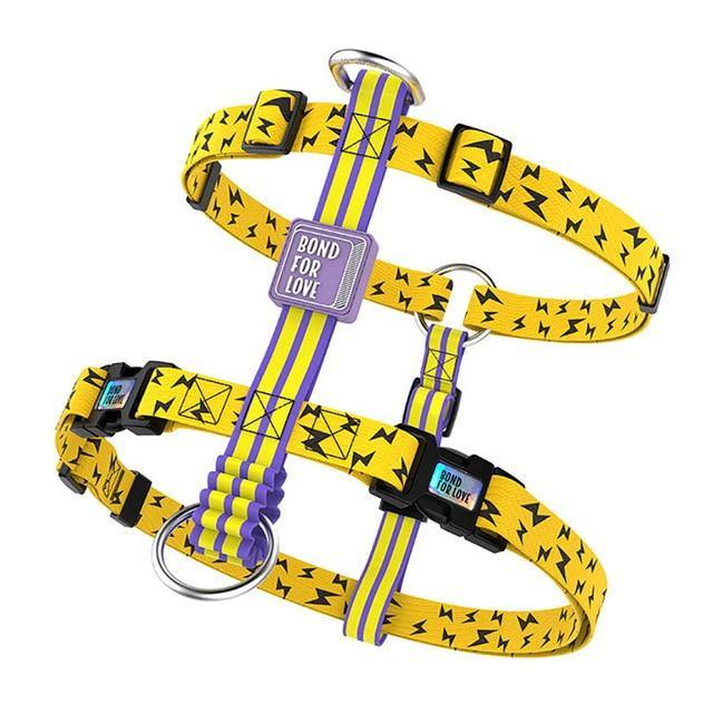 Printed Dog Pet Harness - The Bark ¡®n¡¯ Paws