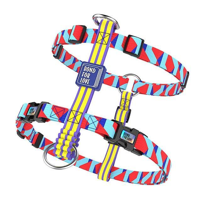 Printed Dog Pet Harness - The Bark ¡®n¡¯ Paws