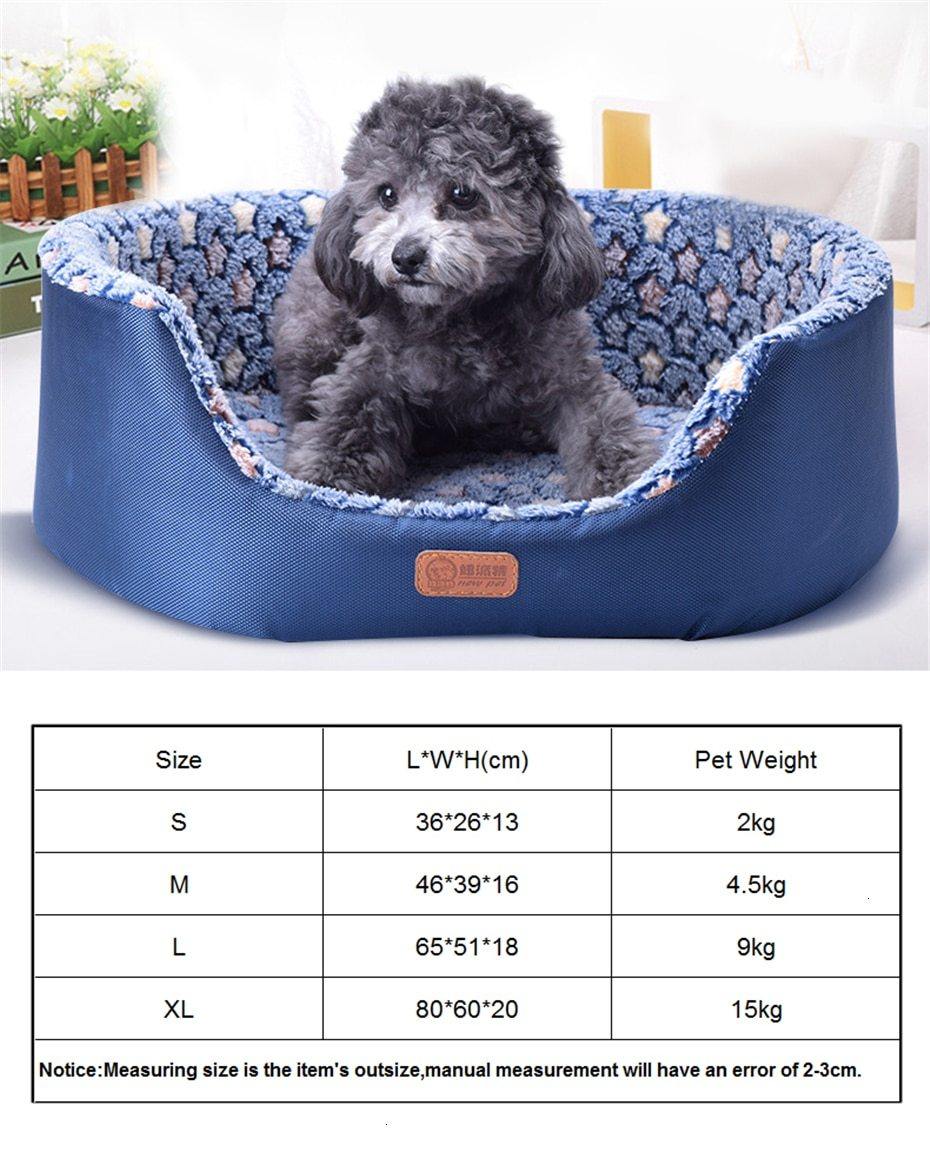 All Season Pet Dog Soft Bed - Bark ‘n’ Paws
