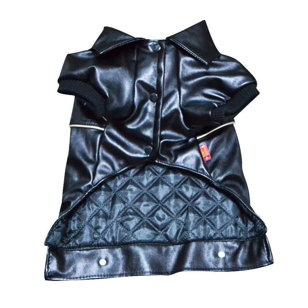 Leather Cool Dogs Motorcycle Jacket - Bark ‘n’ Paws