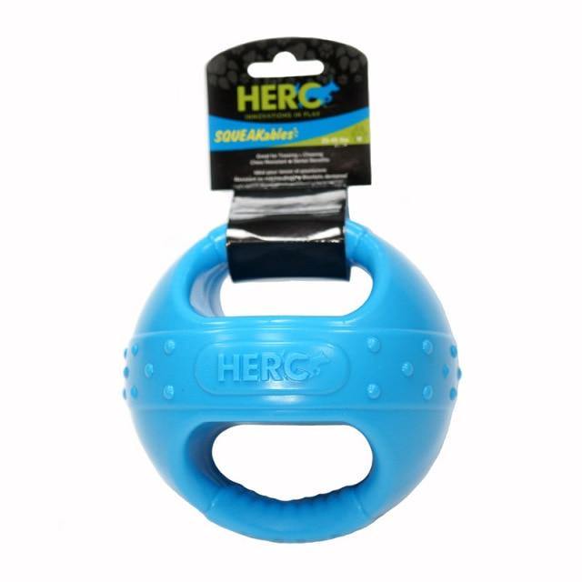 Dog Toys Handle Ball With Squeaker - Bark ‘n’ Paws
