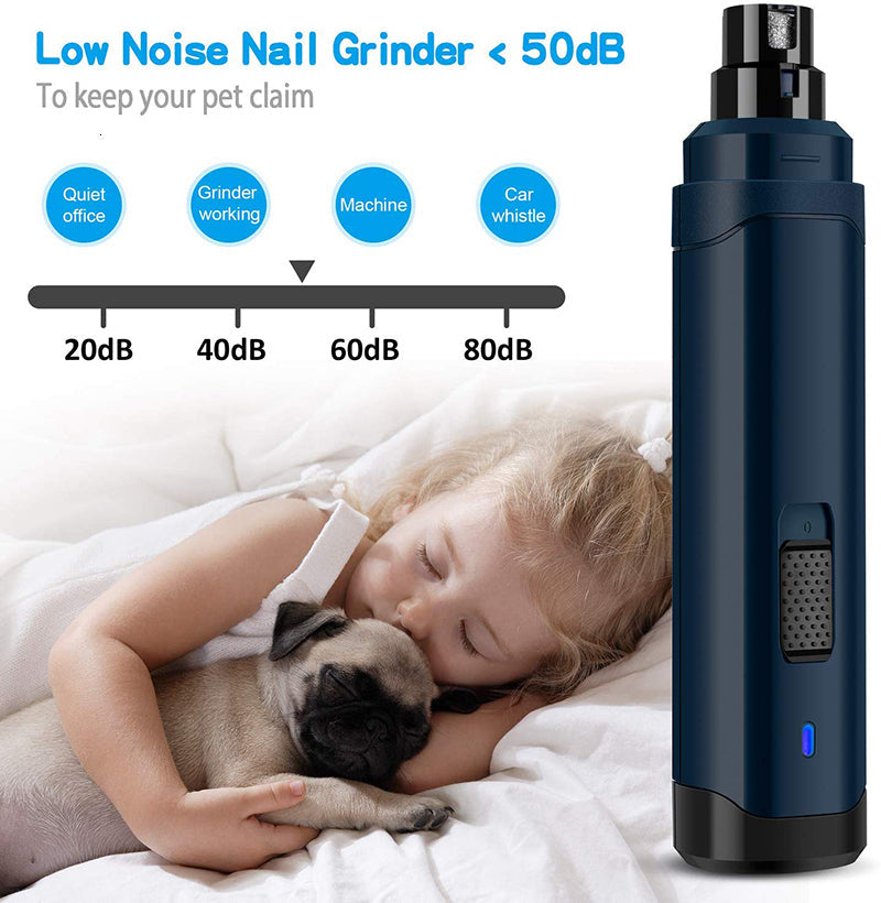 Quality Painless 2 Speed Dog Nail Grinder