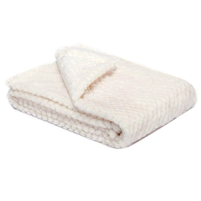 All Seasons Fluffy Dog Blanket