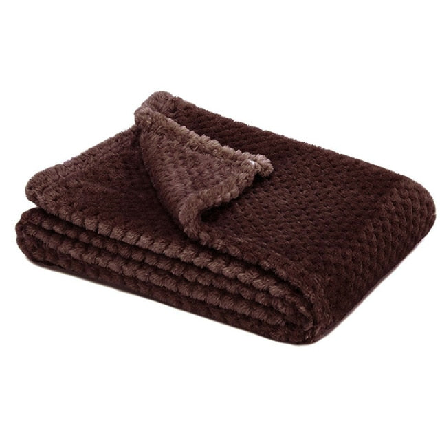 All Seasons Fluffy Dog Blanket