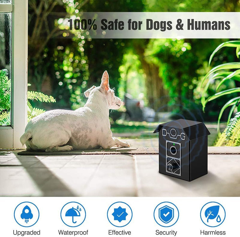 15m Range Ultrasonic Anti Dog Barking Devices