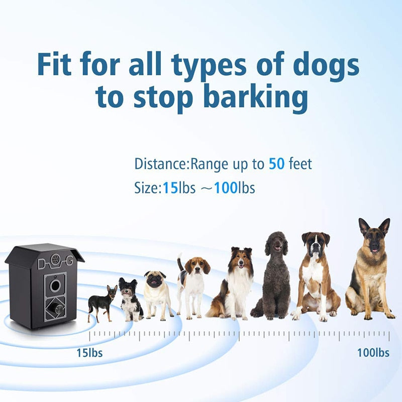 15m Range Ultrasonic Anti Dog Barking Devices