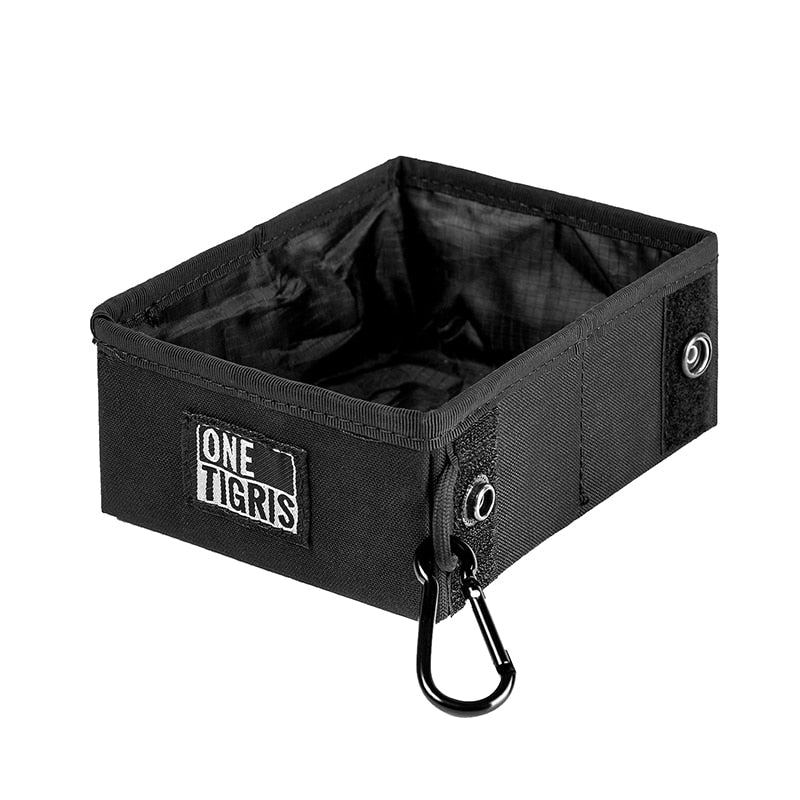 Collapsible Outdoor Tactical Dog Bowl