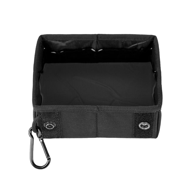 Collapsible Outdoor Tactical Dog Bowl