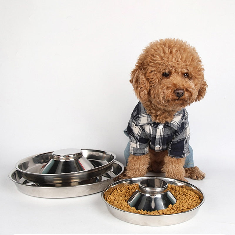 Stainless Steel Multiple Dogs Bowl