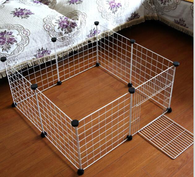 Foldable Pet Playpen Iron Fence