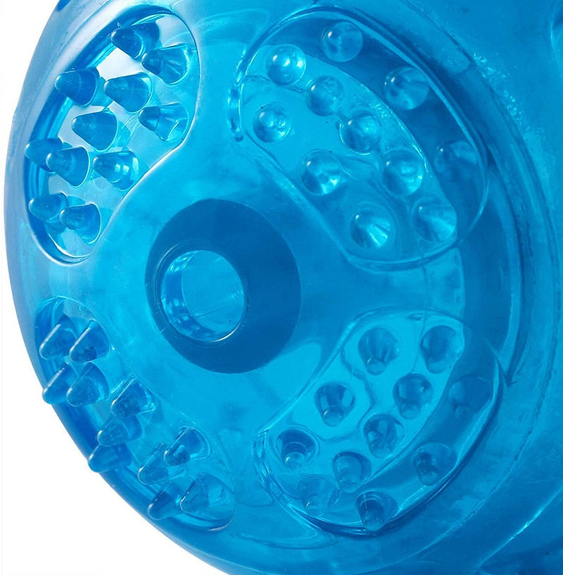 Indestructible Sound Dog Toy Ball
