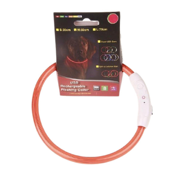 Led Usb Rechargeable Dog Collar