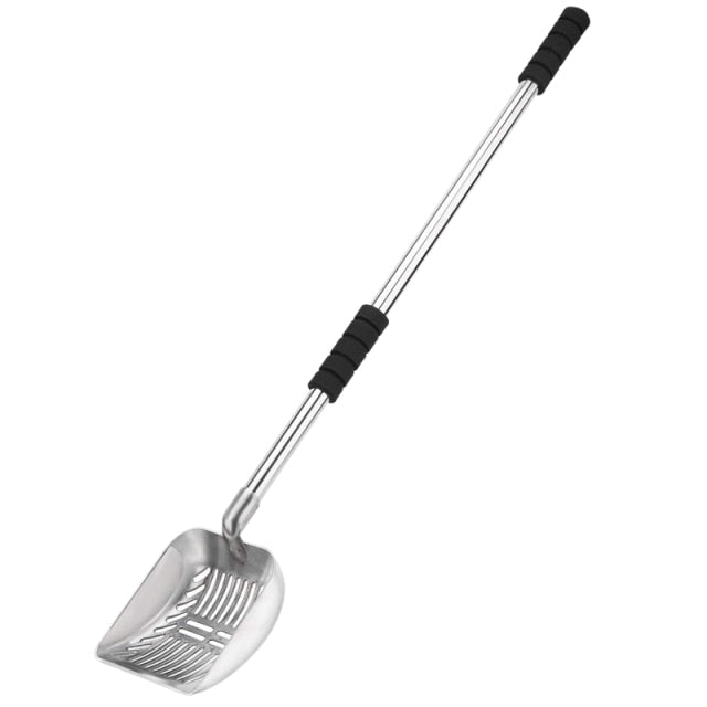 Long Handle Detachable Metal Cat Litter Scoop