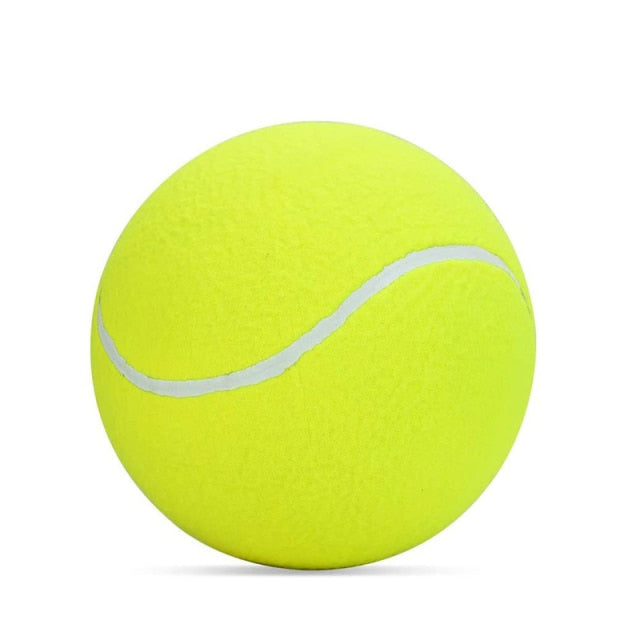 Inflatable Big Tennis Ball Dog Toy