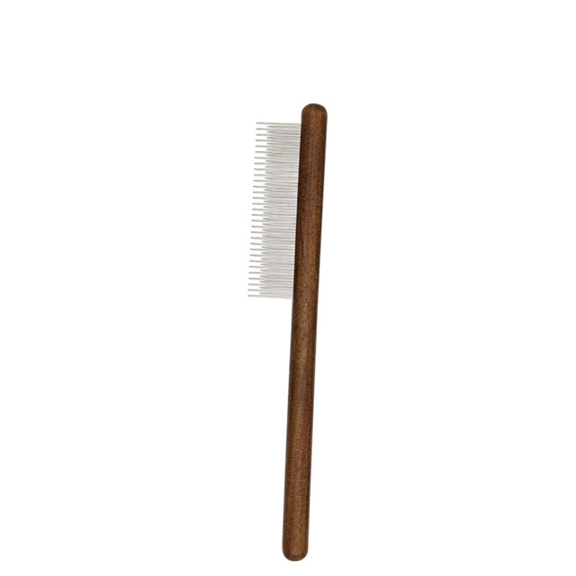 Professional Wooden Handle Dog Comb