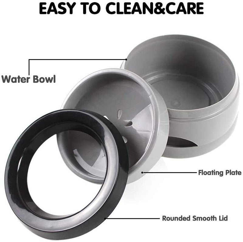 No Spill Travel Dog Bowl