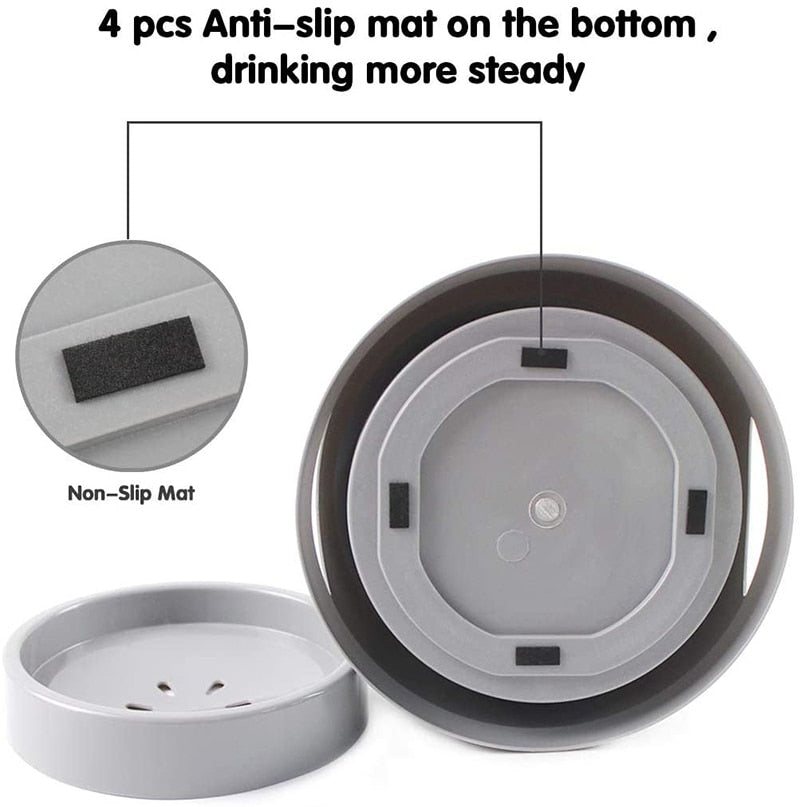 No Spill Travel Dog Bowl