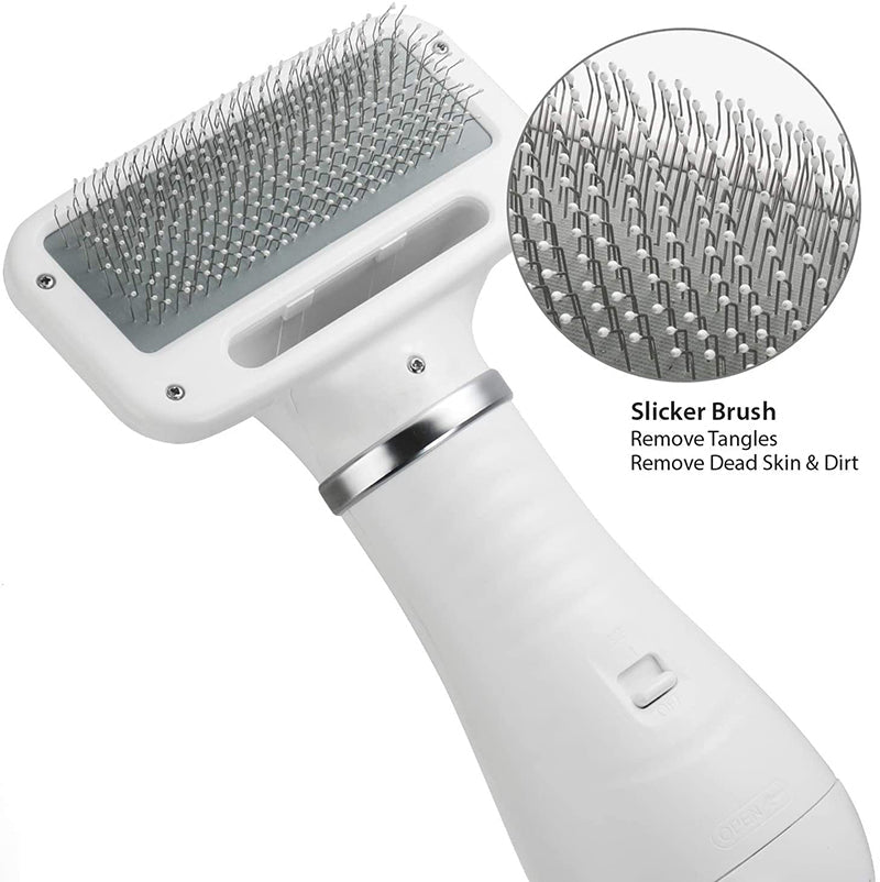 2 In 1 Dog Dryer Hair Brush