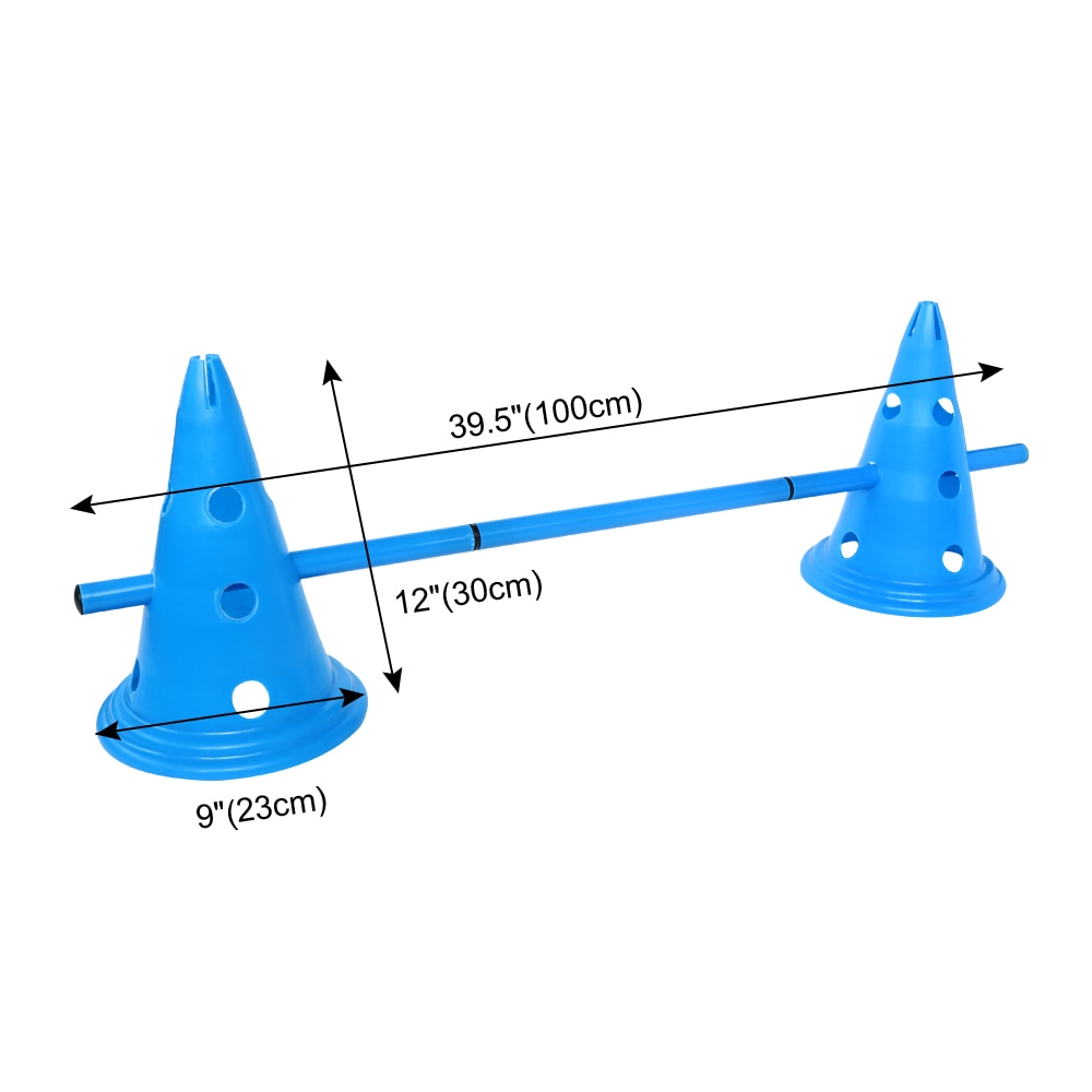 3 Set Dog Hurdle Training Cones