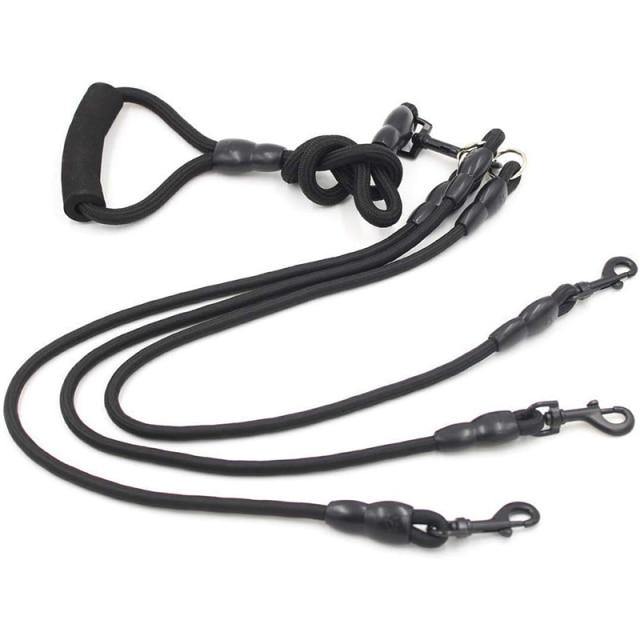 3 in 1 Heavy Duty Dual / Triple Dog Leash - Bark ‘n’ Paws