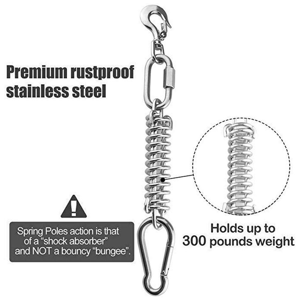 Stainless Steel Spring Pole Dog Toys