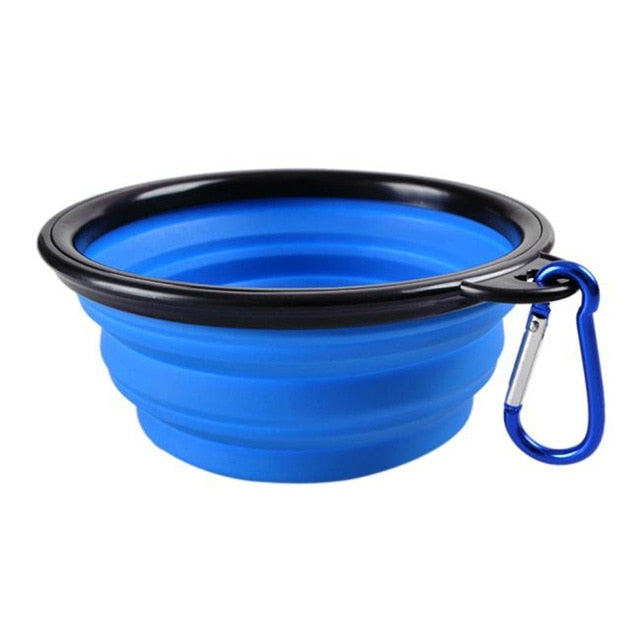 Portable Outdoor Silicone Bowl - The Bark ¡®n¡¯ Paws