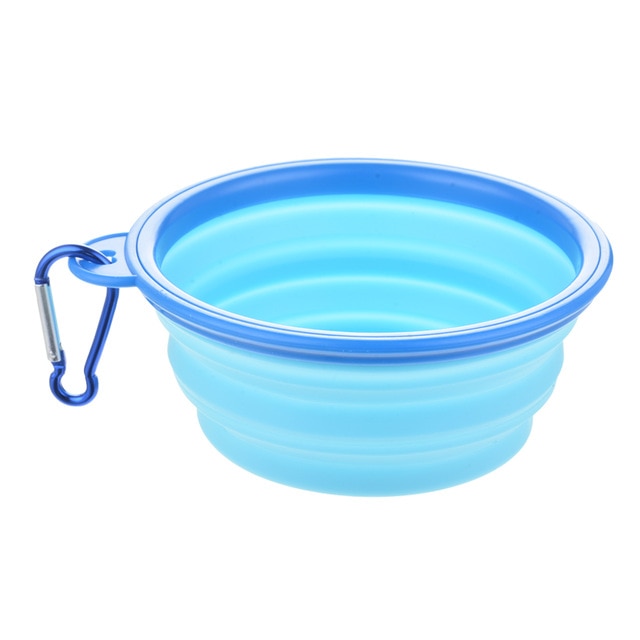 Portable Outdoor Silicone Bowl - The Bark ¡®n¡¯ Paws