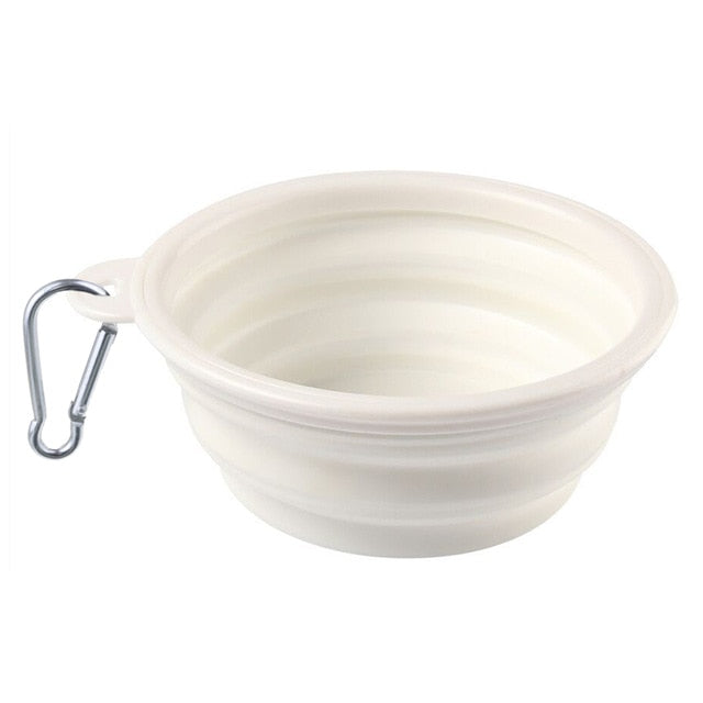 Portable Outdoor Silicone Bowl - The Bark ¡®n¡¯ Paws