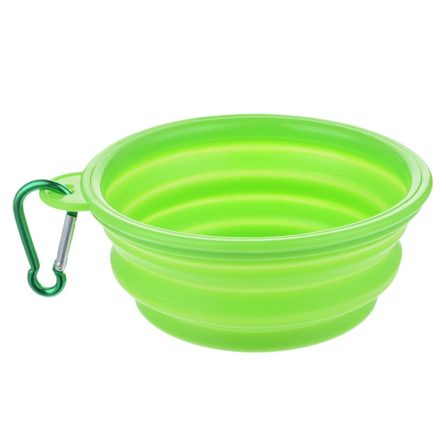 Portable Outdoor Silicone Bowl - The Bark ¡®n¡¯ Paws