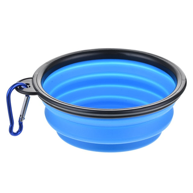 Portable Outdoor Silicone Bowl - The Bark ¡®n¡¯ Paws