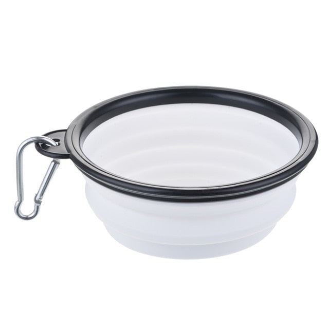 Portable Outdoor Silicone Bowl - The Bark ¡®n¡¯ Paws